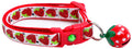 Strawberries Breakaway Cat Collar