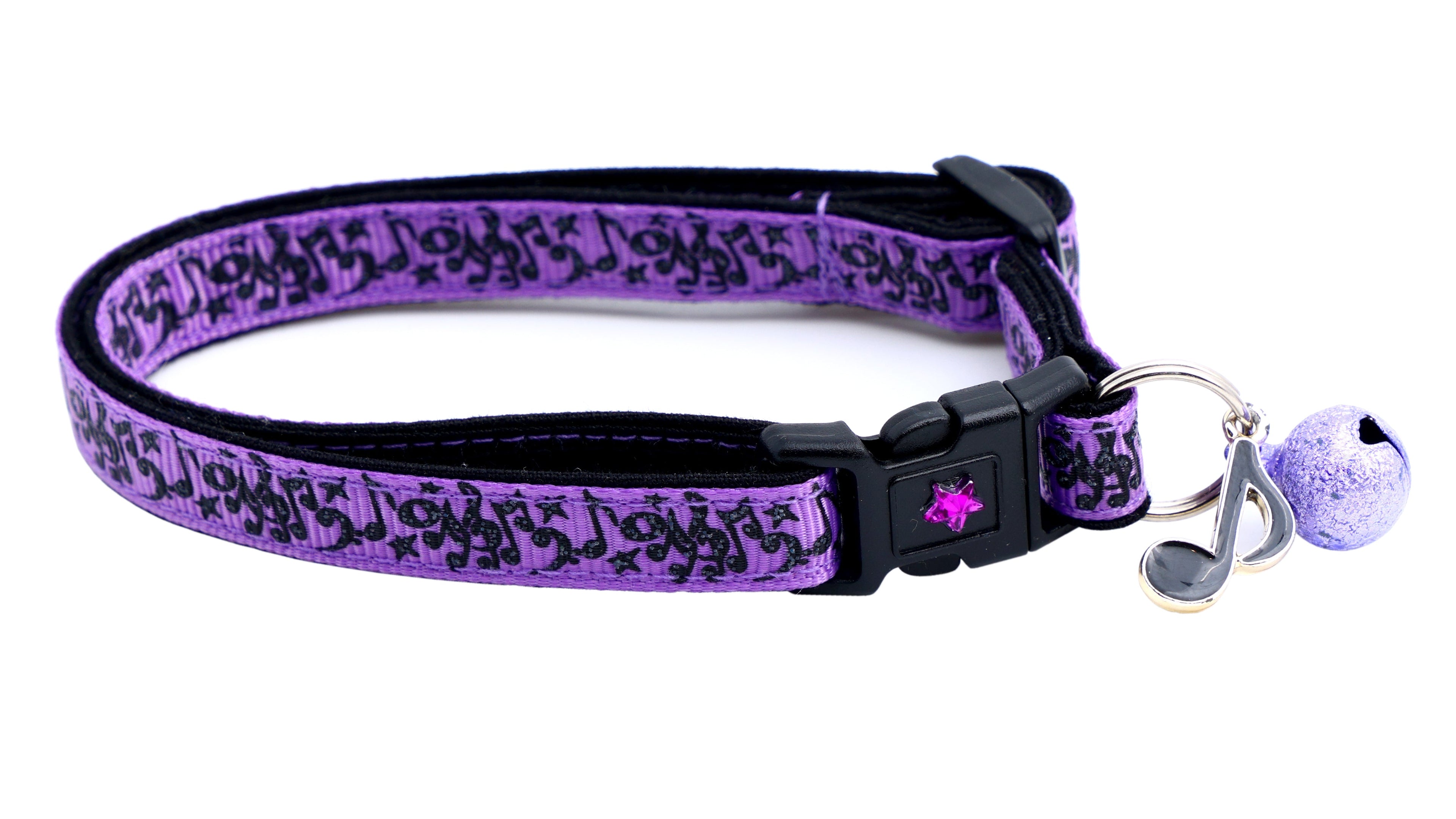 Music Notes Cat Collar